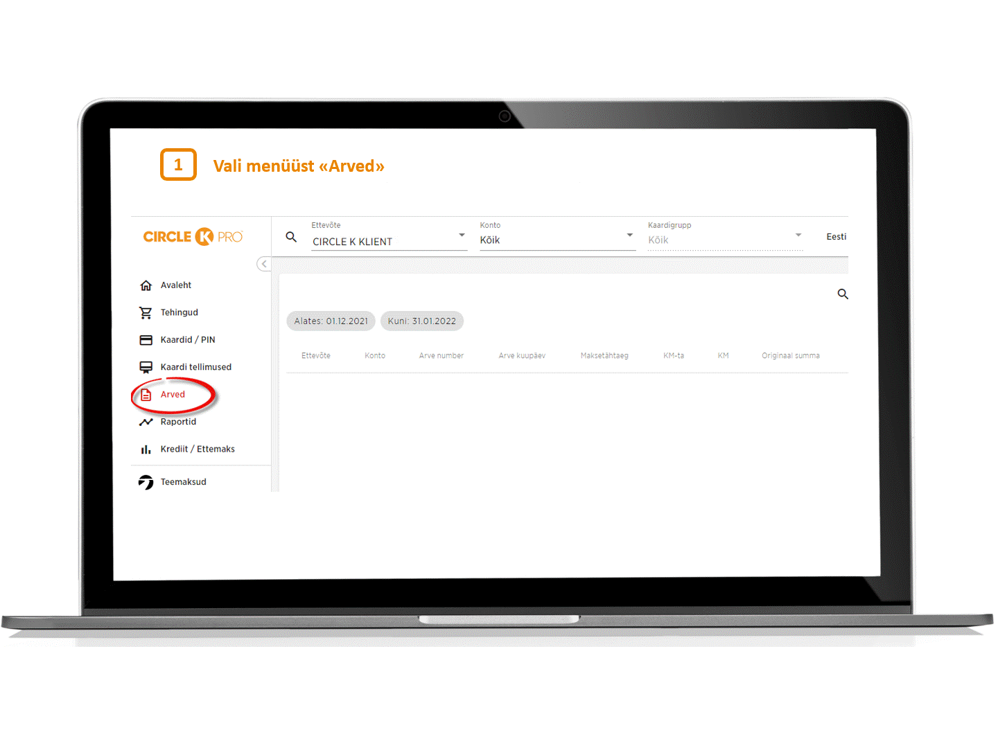 Kas saan arve alla laadida ka teises formaadis kui PDF