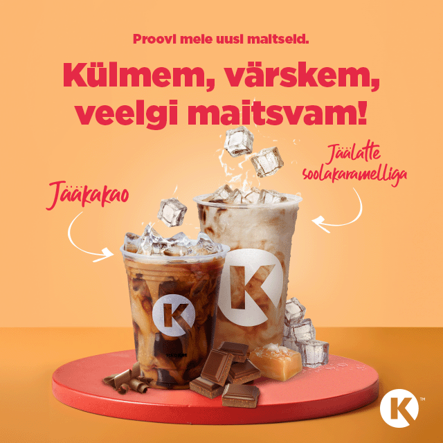 Jääkakao ja jäälatte soolakaramelliga