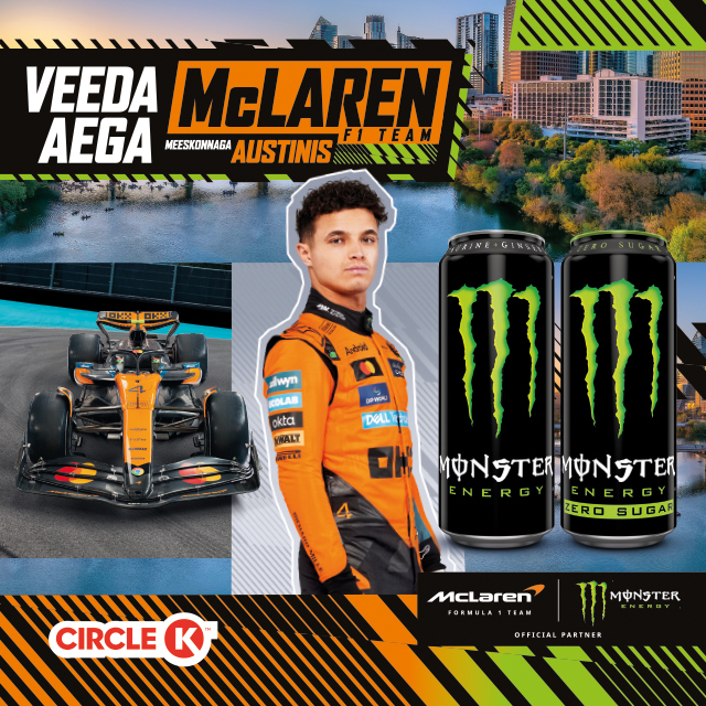 Monster ja McLaren