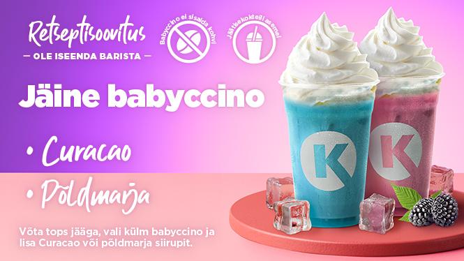 Jäine babyccino jook