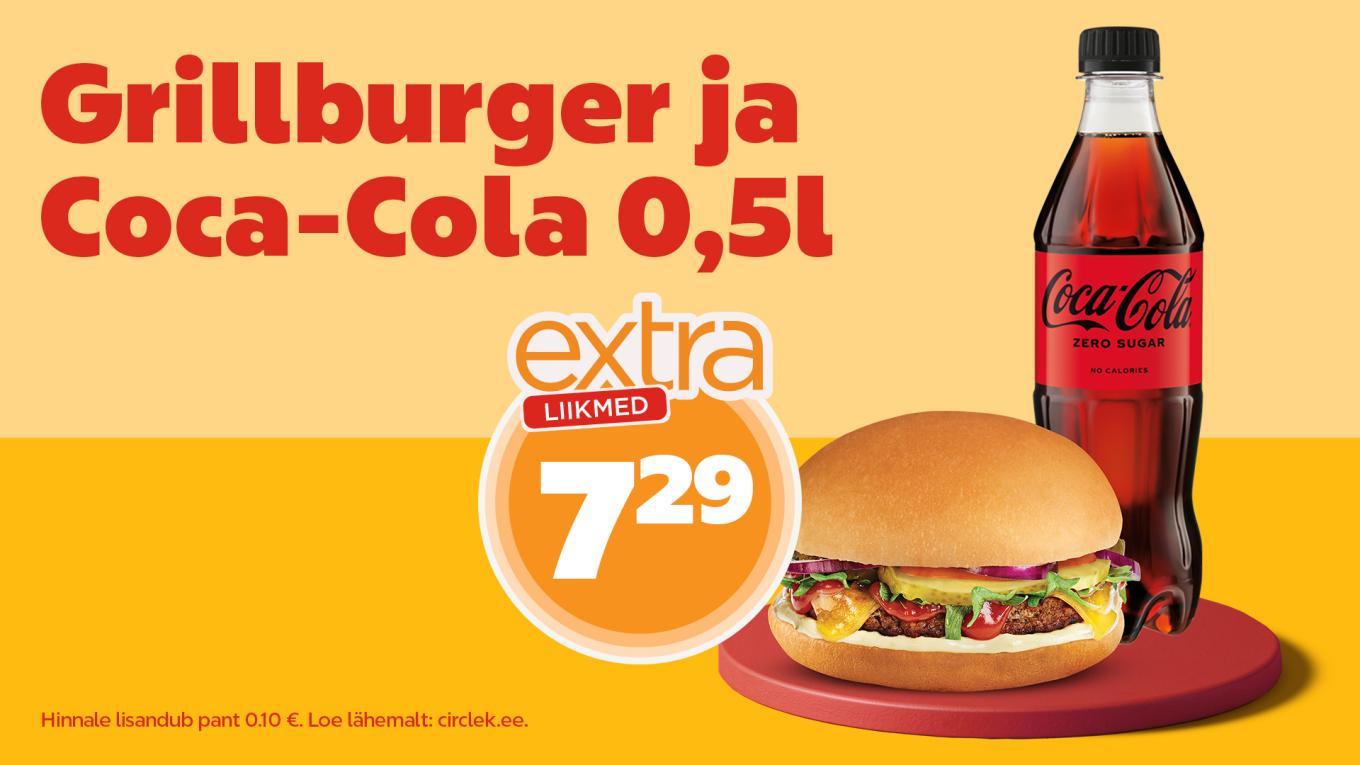 burger ja coca
